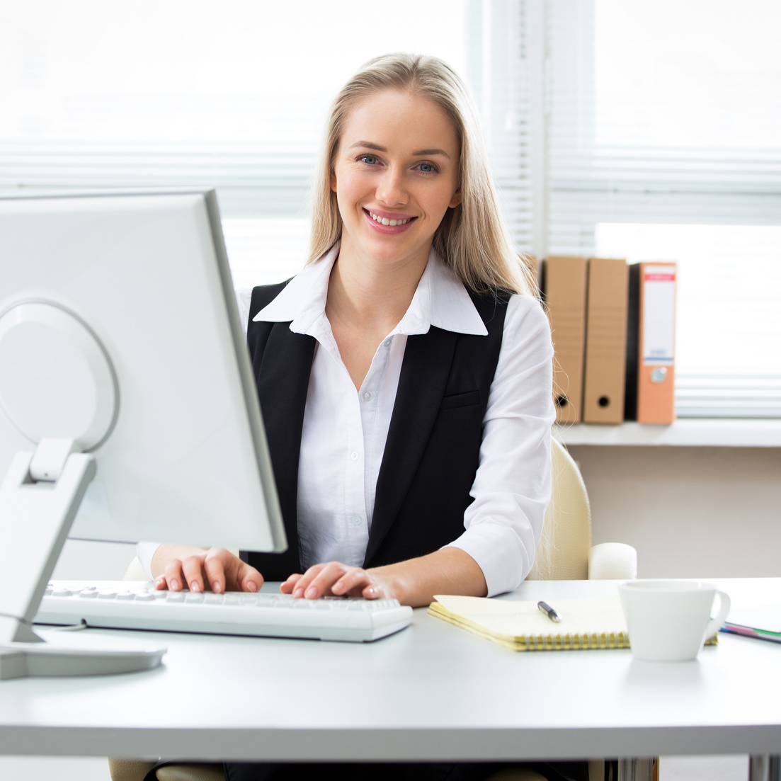 Business woman in the office